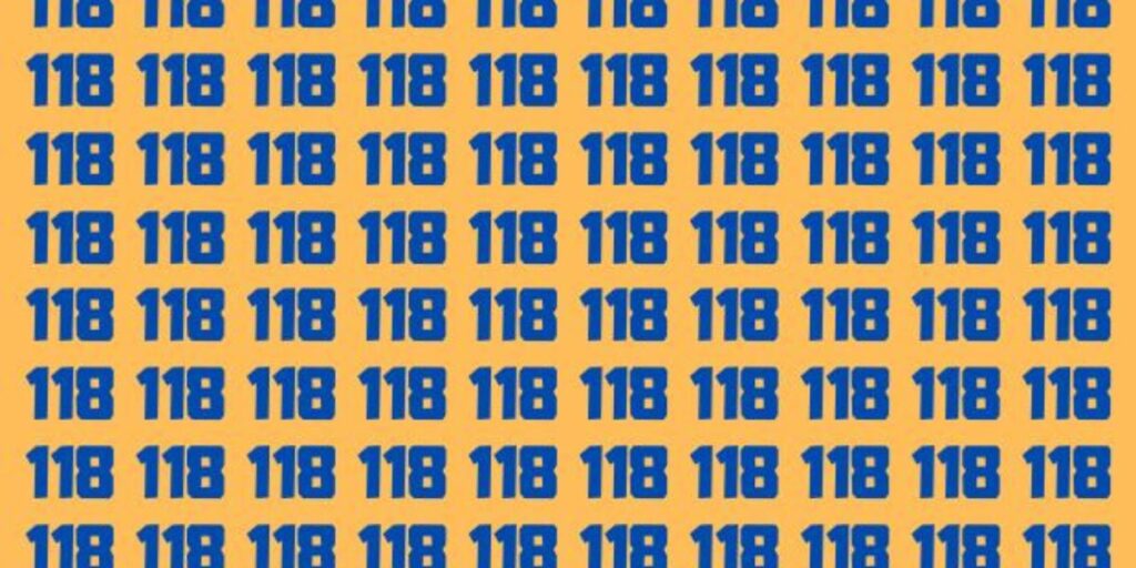 Gözlem testi: Sadece 15 saniyede 119'u bulabilir misin? Sadece dahiler zamanla yarışabilir!