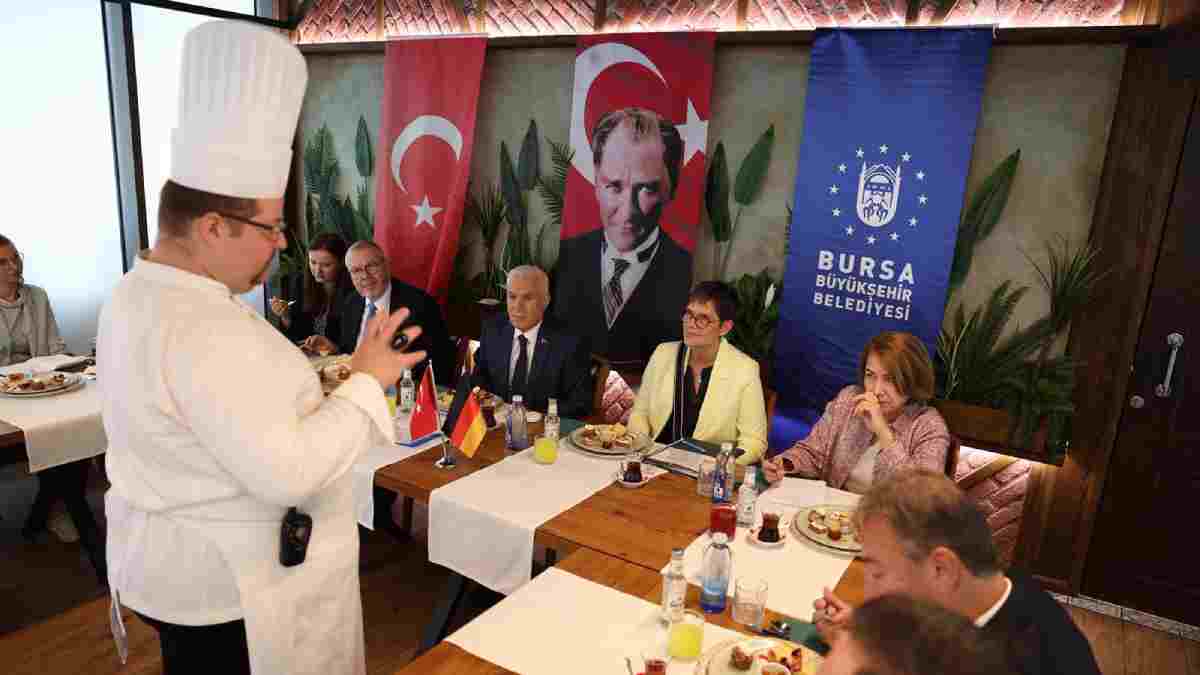 Alman heyeti, Bursa mutfağına hayran kaldı