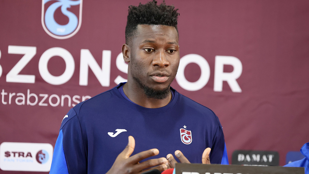 Andre Onana'dan iddialı açıklama: Trabzonspor için gerekirse sahada öleceğiz