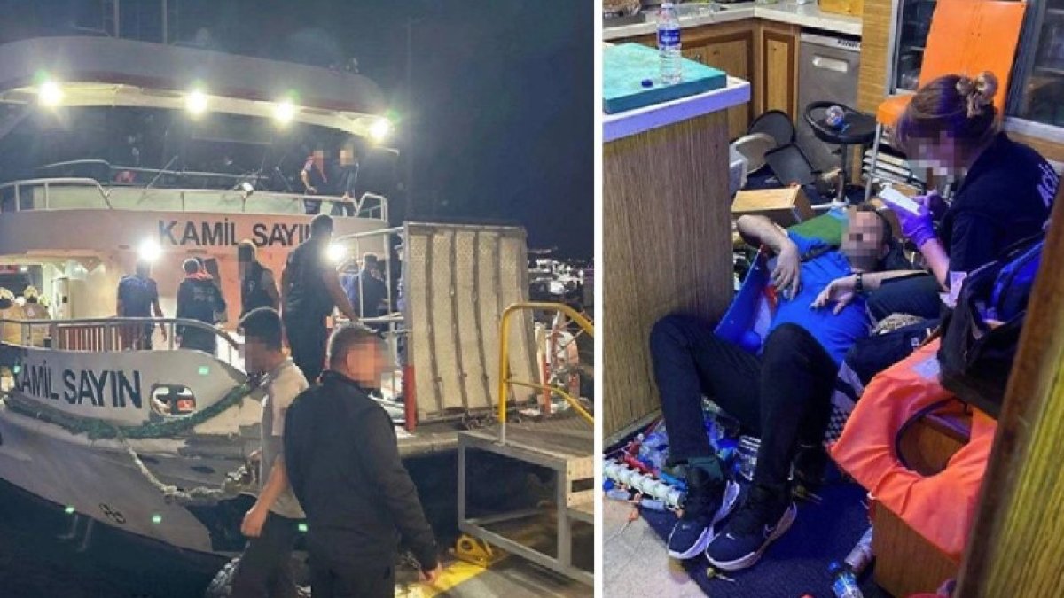 İstanbul Boğazı'nda kaza: Yolcu vapuru ile gemi çarpıştı