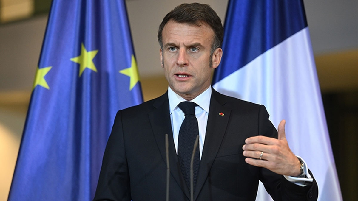 Macron: Pazartesi günü Filistin'i tanıyacağız