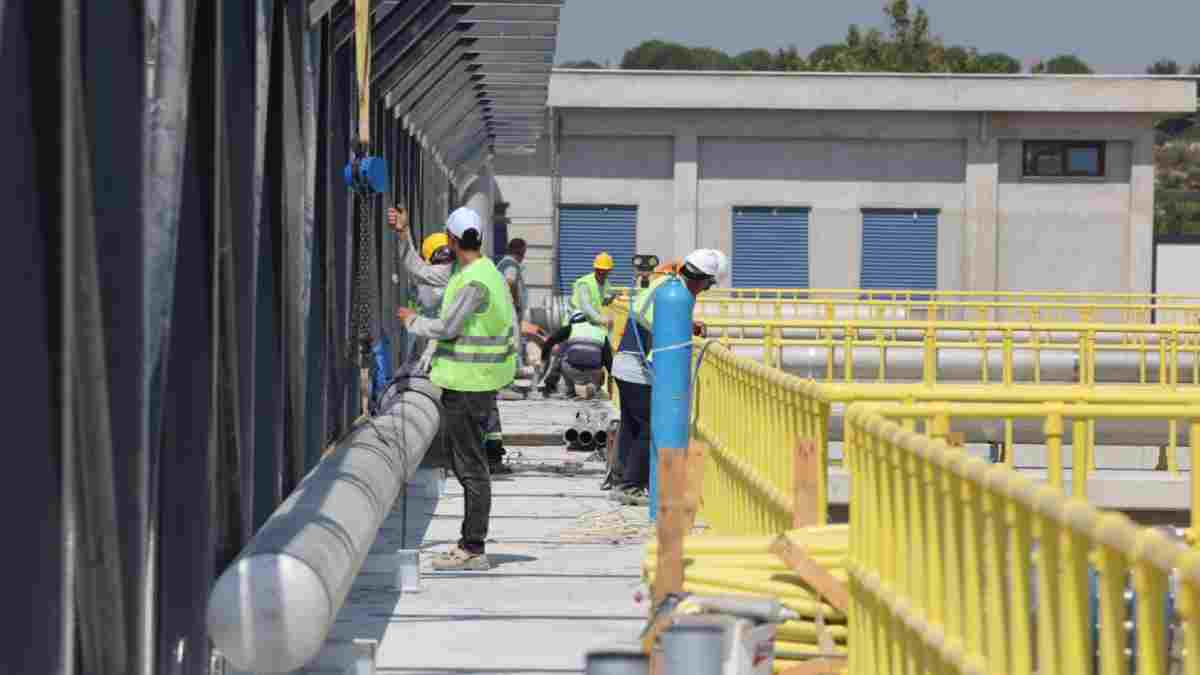 Torbalı Ayrancılar-Yazıbaşı Atıksu Arıtma Tesisi’nde sona geliniyor