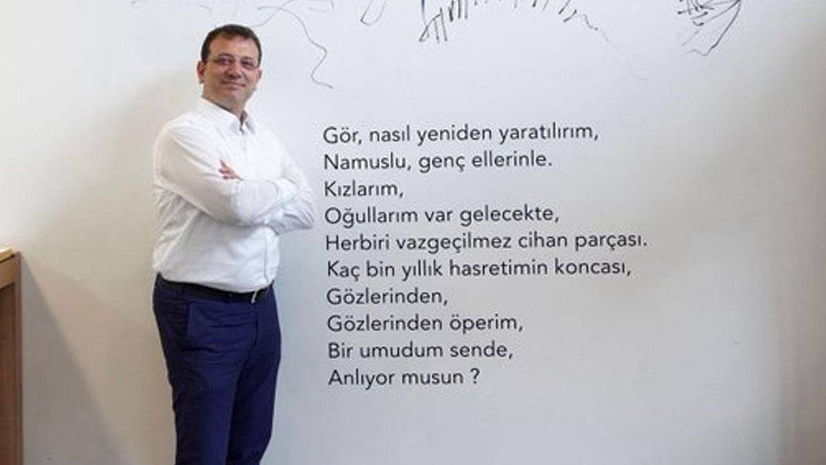 İmamoğlu’ndan Ahmed Arif’li paylaşım: Bu ülkenin güzel insanları için mücadelemiz sürüyor