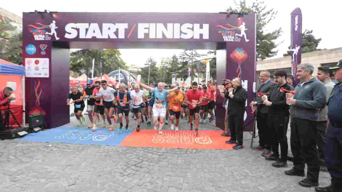 Gomeda Ultra Trail Koşusu ilk kez Kapadokya’da gerçekleştirildi