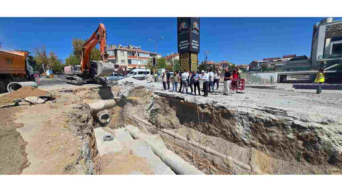 ASKİ’den 40 yıllık çileye son: 1175 metre yeni atık su ve yağmur suyu hattı yapılıyor