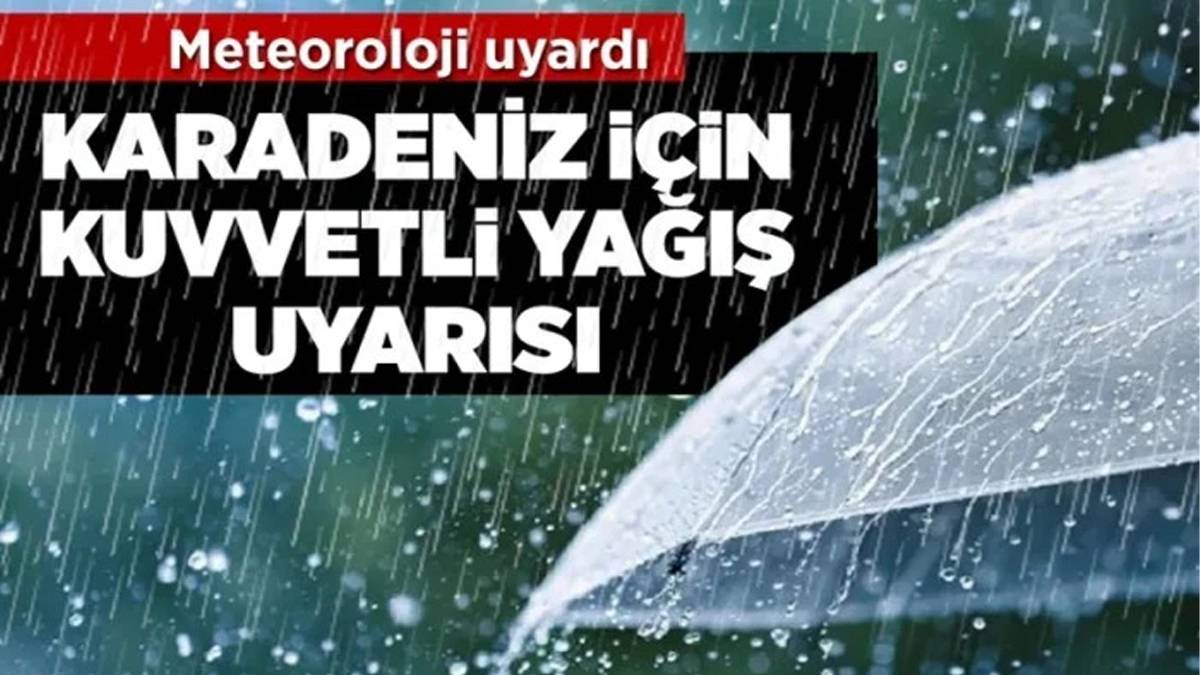 Doğu Karadeniz’de korkutan yağışlar devam ediyor: Meteoroloji'den acil durum uyarısı