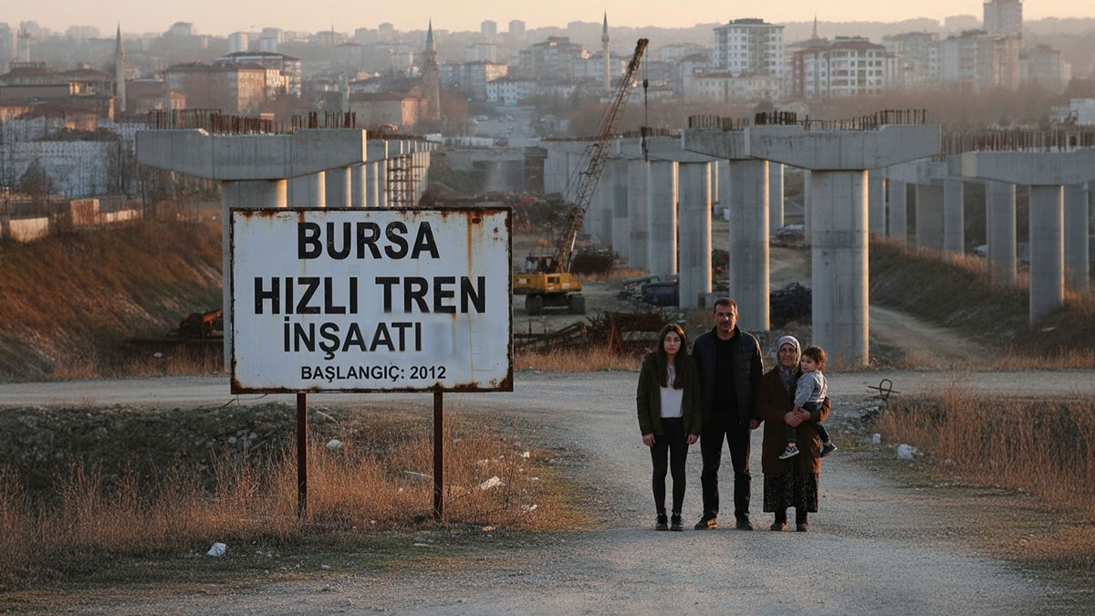 Bursa hızlı treni: Yılların vaadi, bitmeyen hayal kırıklığı!