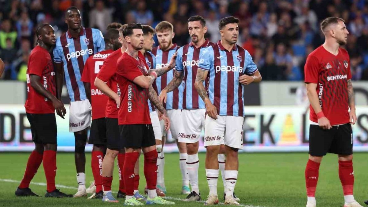 Fırtına'ya Antep çelmesi: Trabzonspor, Gaziantep FK ile 1-1 berabere kaldı
