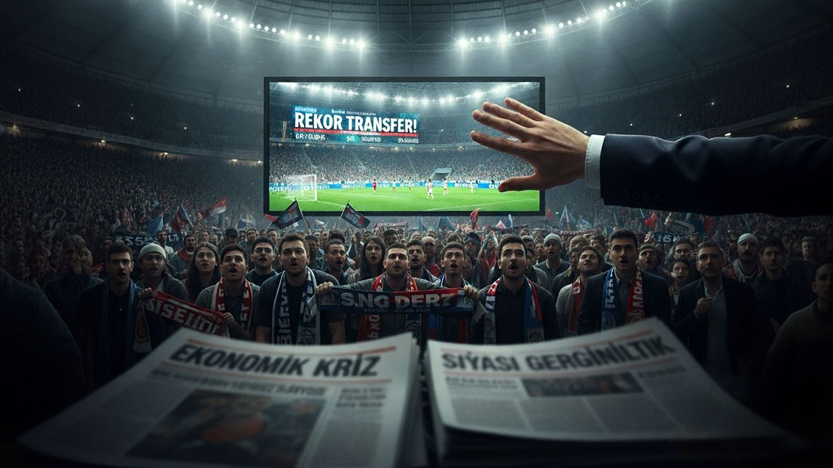 Gündem değiştirme oyunu: Futbol üzerinden halkı uyutmak!