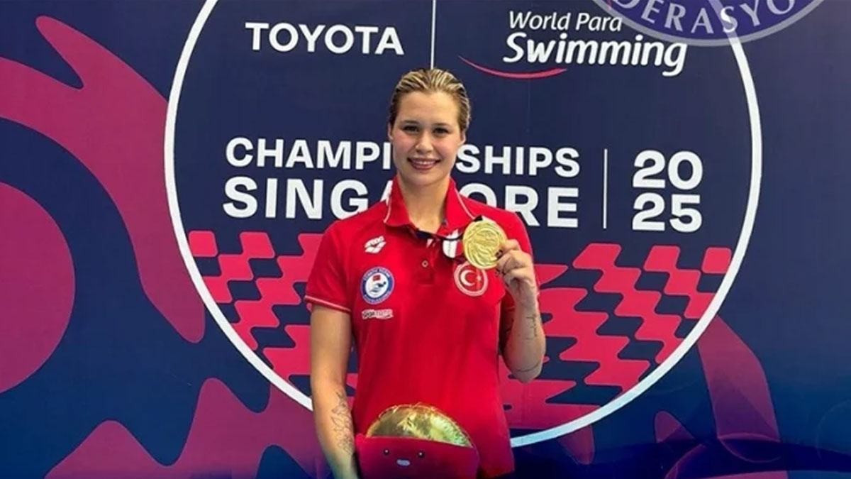 Milli para yüzücü Defne Kurt dünya şampiyonu