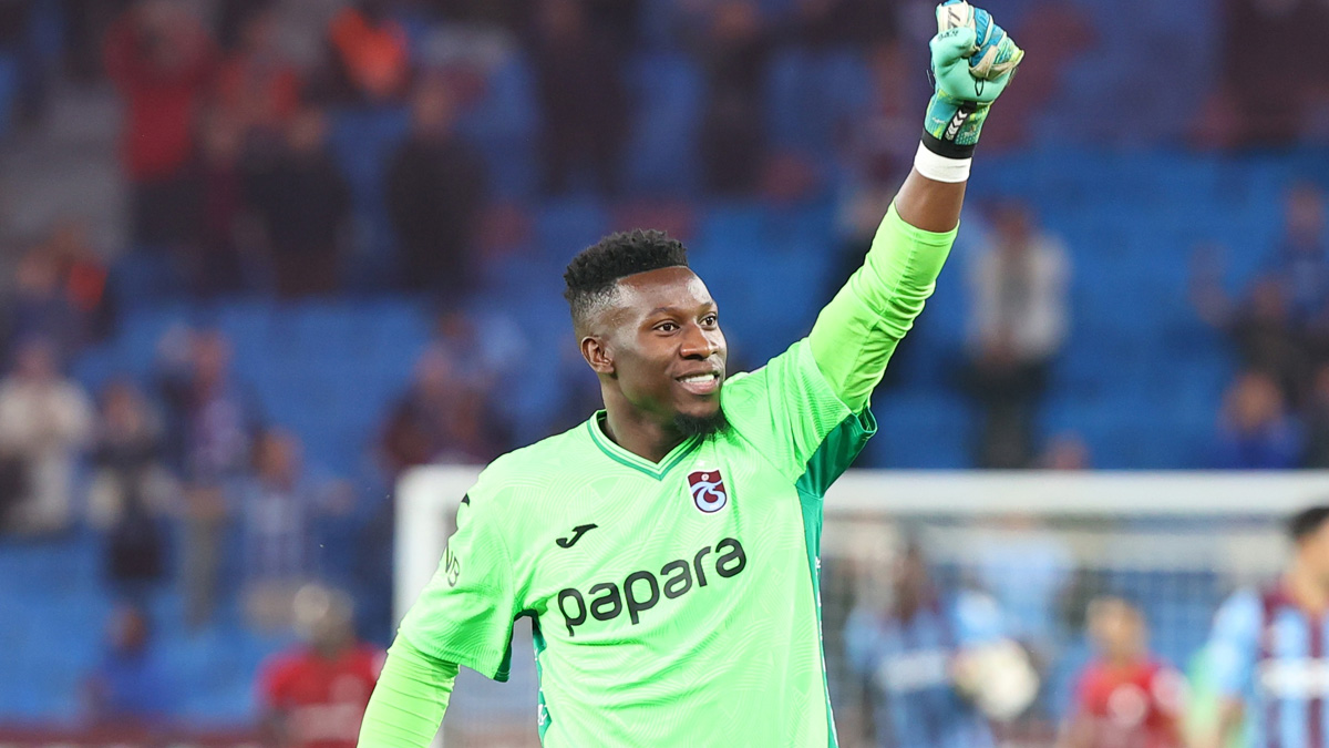 Trabzonspor'un kalecisi Onana dünya basınının gündemine oturdu