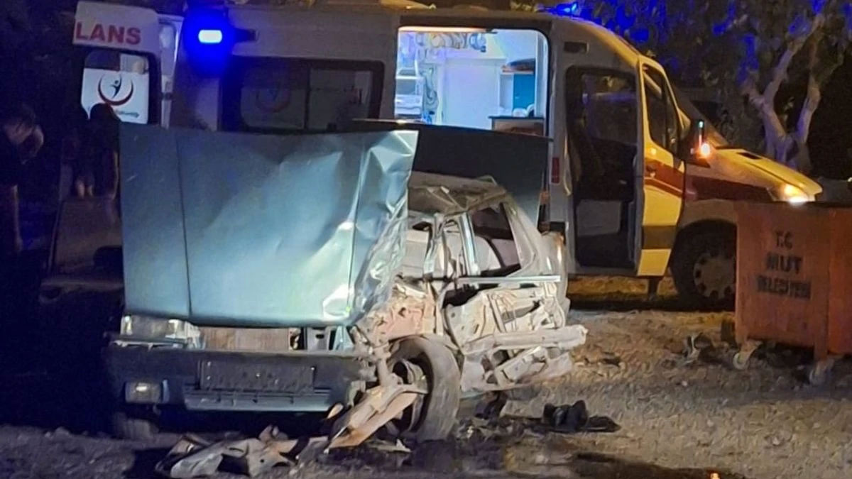 Mersin'de zincirleme trafik kazası: Ölü ve yaralı var