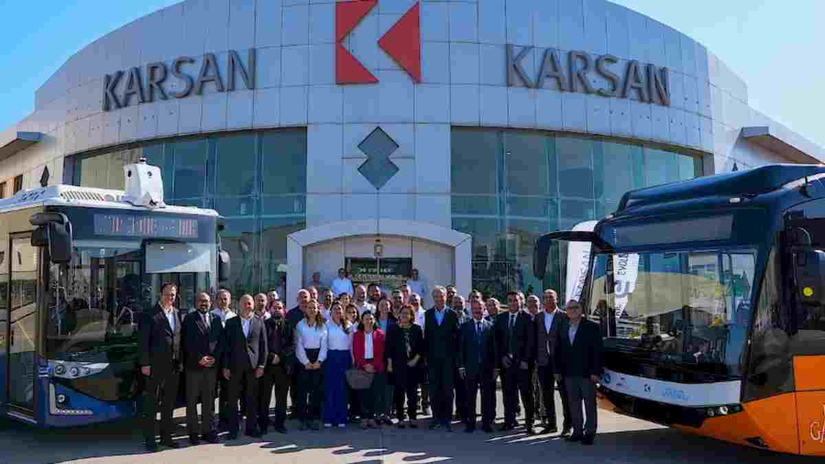 Gaziantep Büyükşehir’de toplu taşımada elektrikli otobüs dönemi!