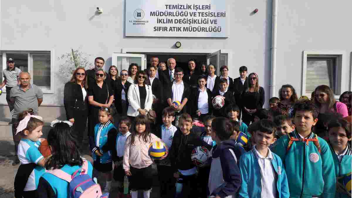 Yenimahalle’de 7 ton atık pil toplandı