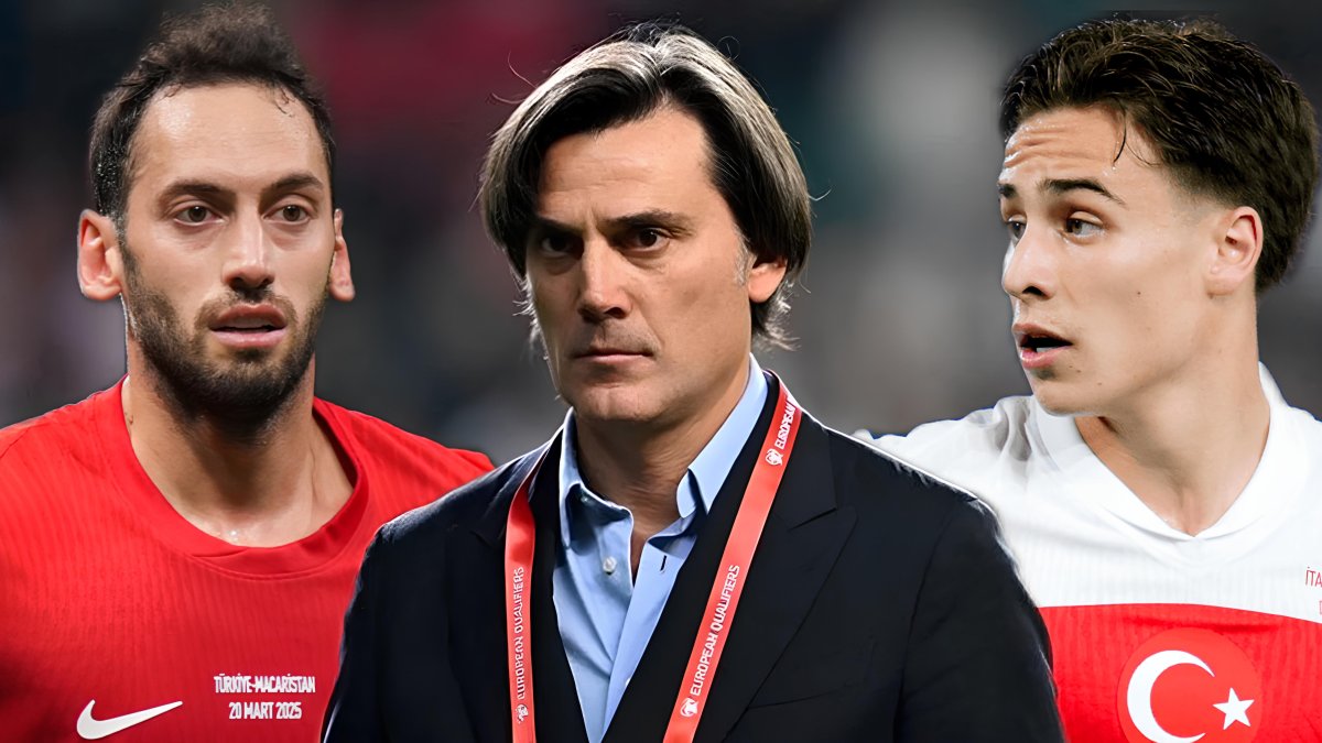 Montella’dan Kenan Yıldız ve Hakan Çalhanoğlu’na övgü: A Milli Takım teknik direktörü, iki yıldızın performansını değerlendirdi