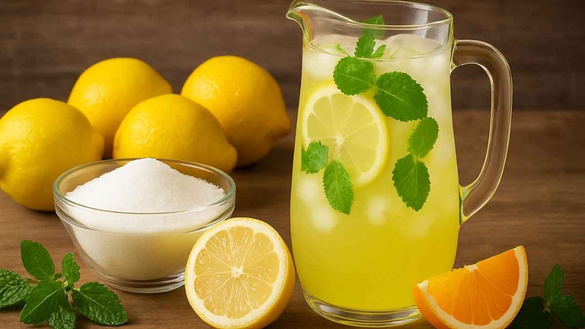 Hem sağlıklı hem pratik! Kanserojen madde yok tamamen doğal: İşte evde limonata yapımı
