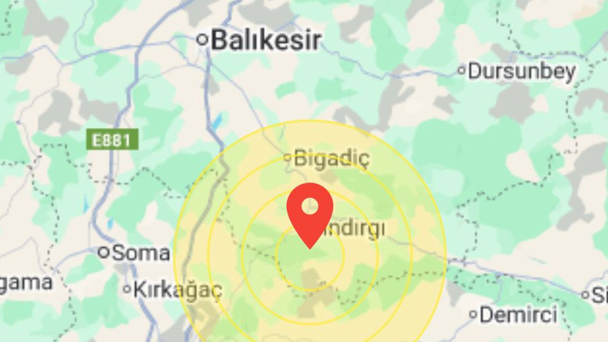 Balıkesir'de bir deprem daha
