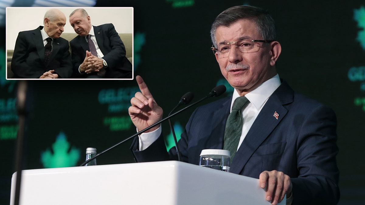 Davutoğlu’ndan Bahçeli ve Erdoğan’a “TRÇ İttifakı” eleştirisi: Plansız söylemlerin bedelini itibar kaybıyla ödüyoruz