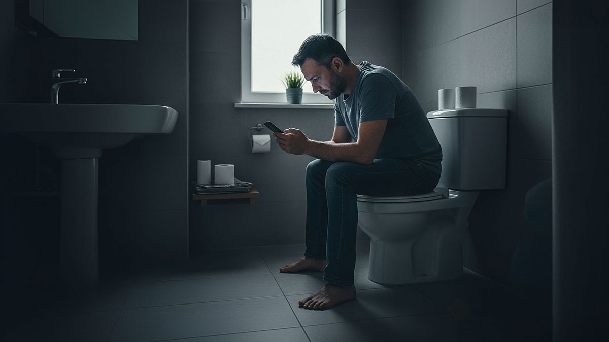 Telefonunuzu tuvalete götürmeyi bırakmalısınız! İşte nedeni...