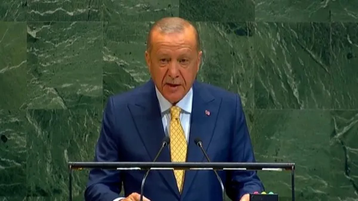 Erdoğan'ın BM konuşmasında mikrofonu kapandı