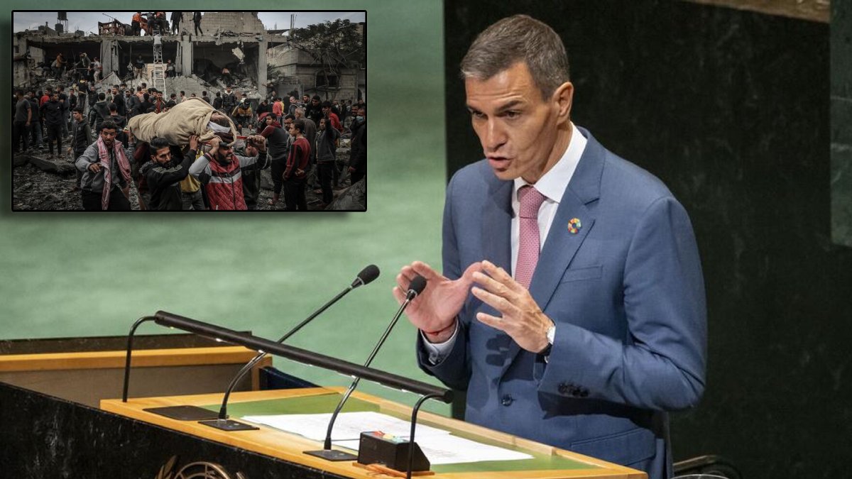 İspanya Başbakanı Sanchez, Filistin konulu BM konferansında: 'Gazze'de soykırım sürerken iki devletli çözüm mümkün değil'