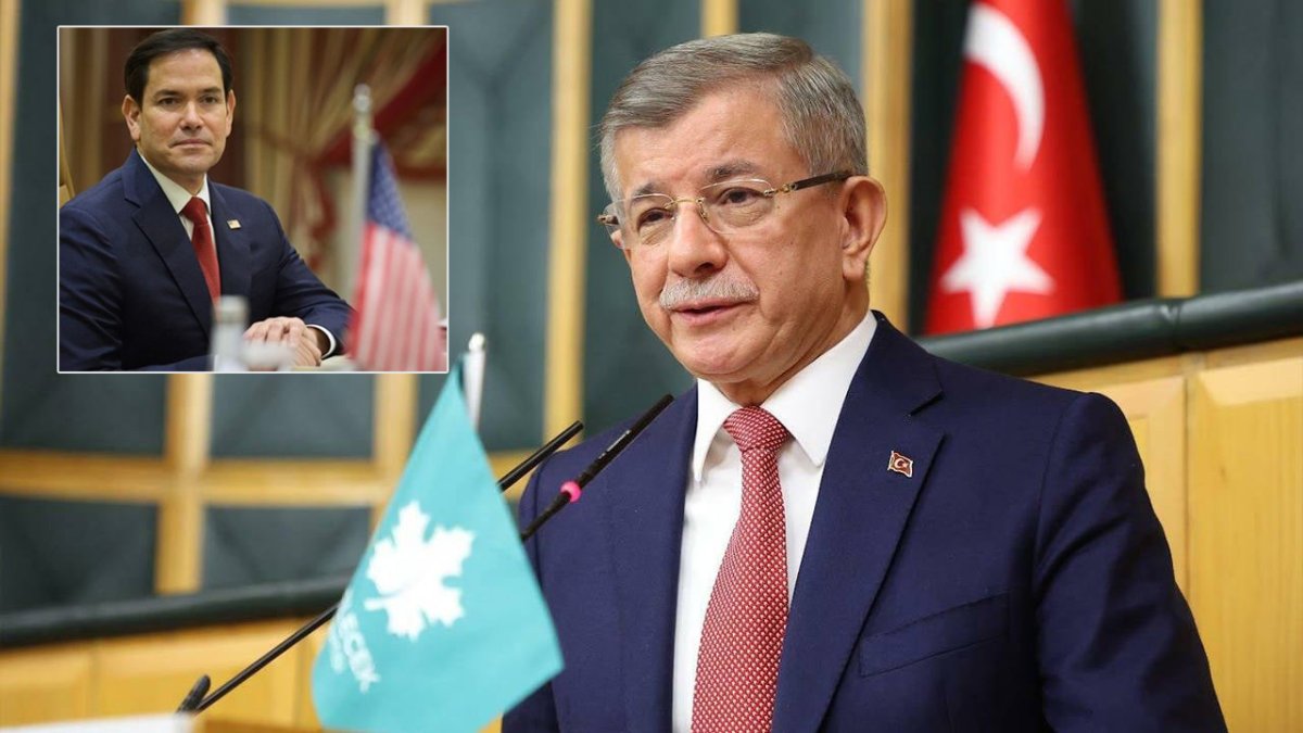 Davutoğlu’ndan Rubio'nun Erdoğan'la ilgili sözlerine sert tepki: Cumhurbaşkanı kimseden randevu dilenmez