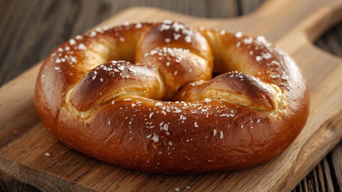 Pazar kahvaltınızın yeni yıldızı! Kokusu tüm evi uyandıracak: Bu pretzele herkes bayılacak