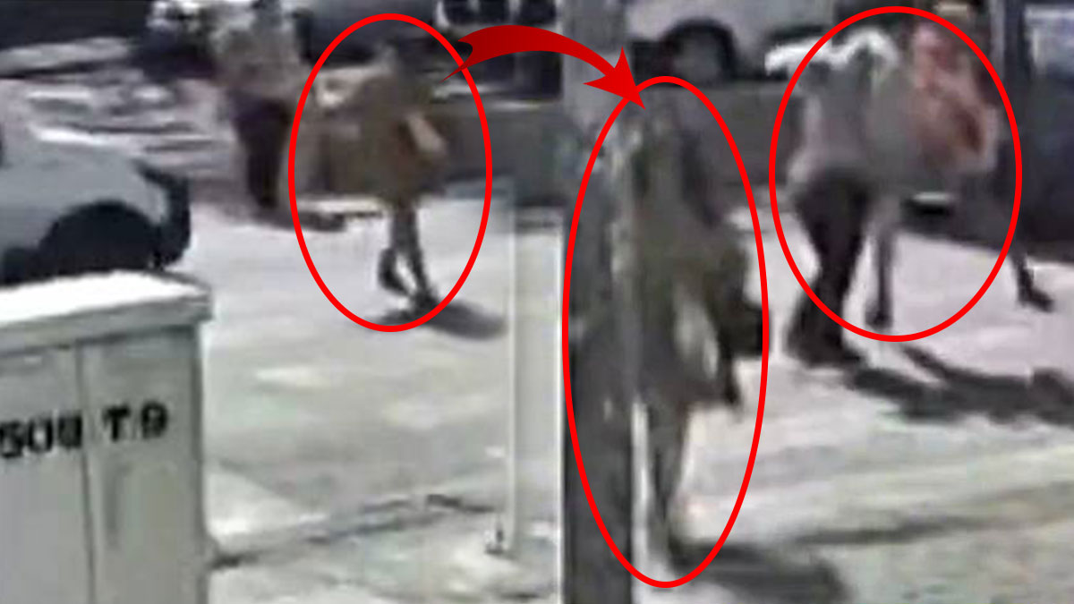 Trafikte dehşet anları! Maganda, yanlış kadına saldırdı