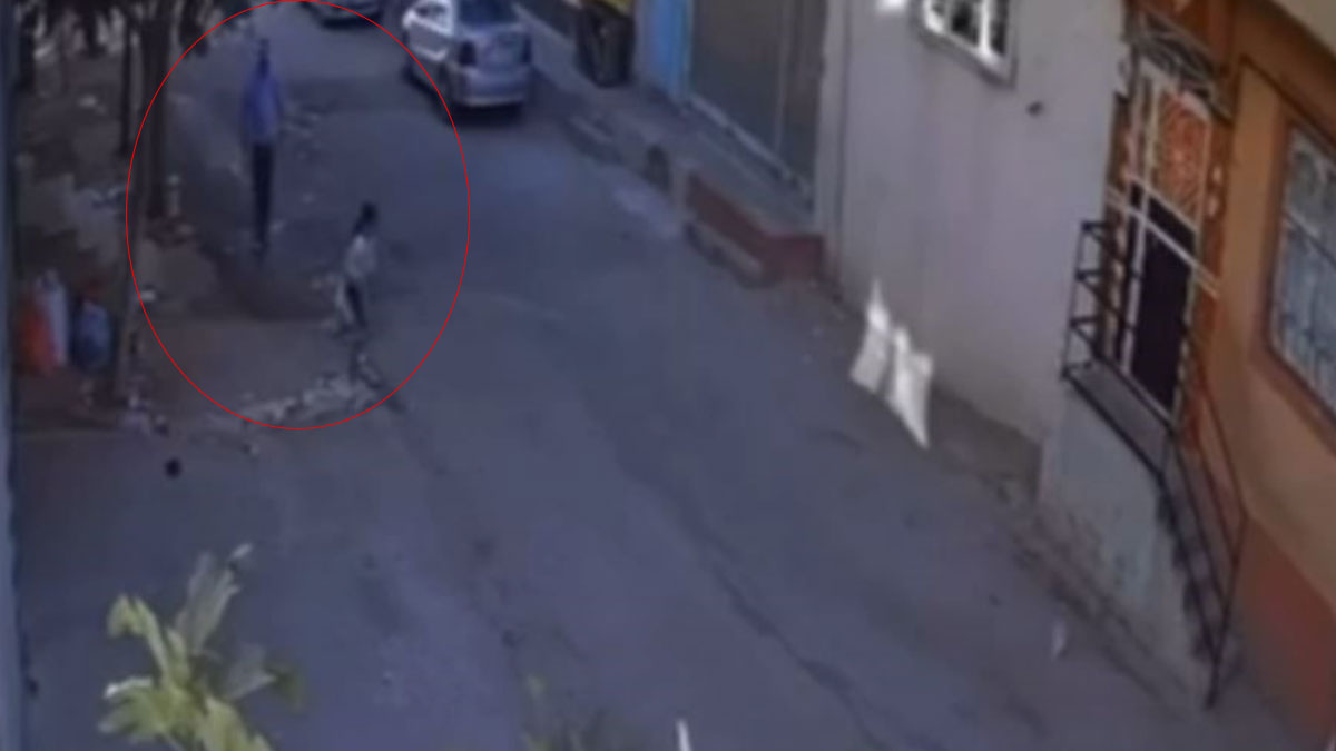 Gaziantep’te çocuk kaçırma girişimi son anda engellendi: O anlar kameraya yansıdı