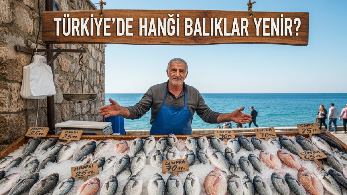 Türkiye’de hangi balıklar yenir? En lezzetli balık hangisi: İşte mutlaka tadına bakmanız gereken balıklar…