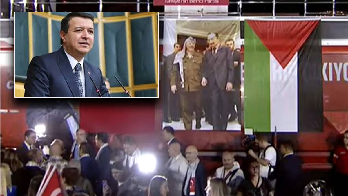 Arıkan Filistin mitinginde konuştu: Amerika ile dost olan İsrail'le düşman olamaz