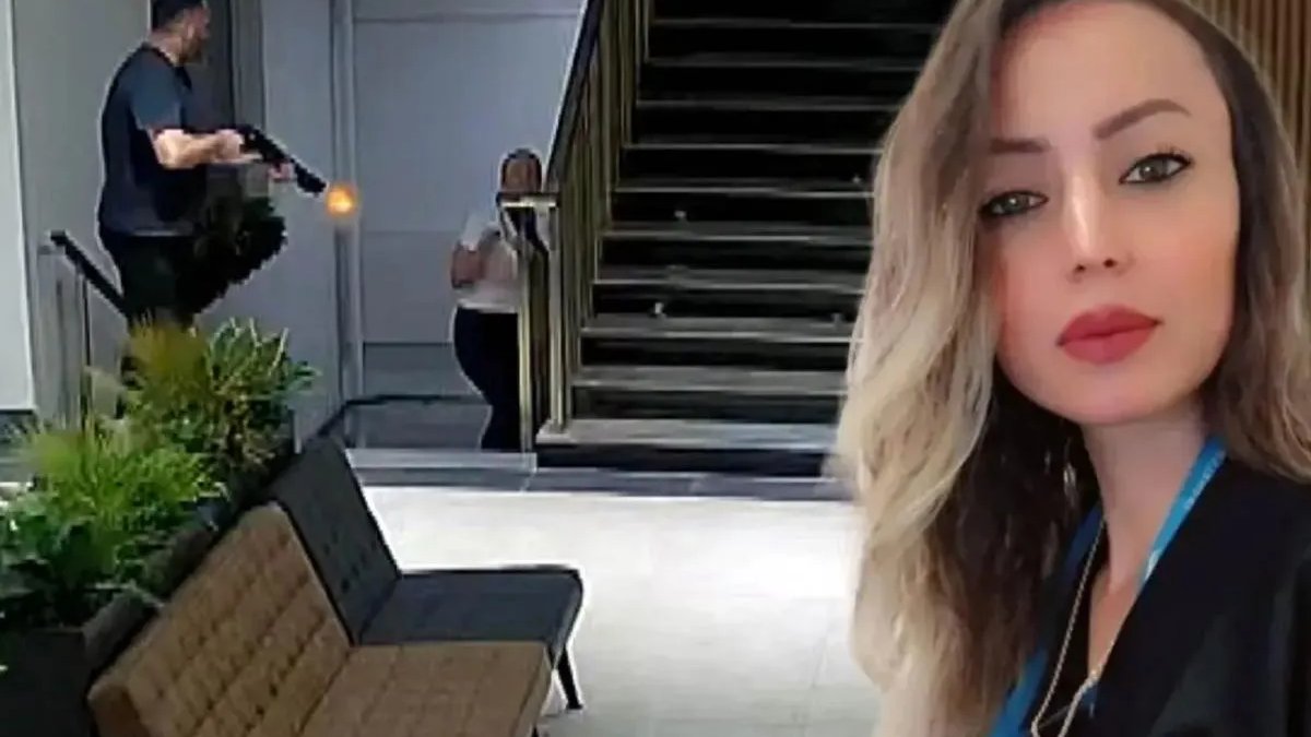 Eski eşini hastanede pompalı tüfekle katletti: Uzaklaştırma kararı alan genç kadının ölüm anı kamerada