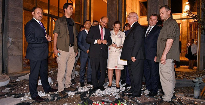 Martin Schulz TBMM'yi gezdi