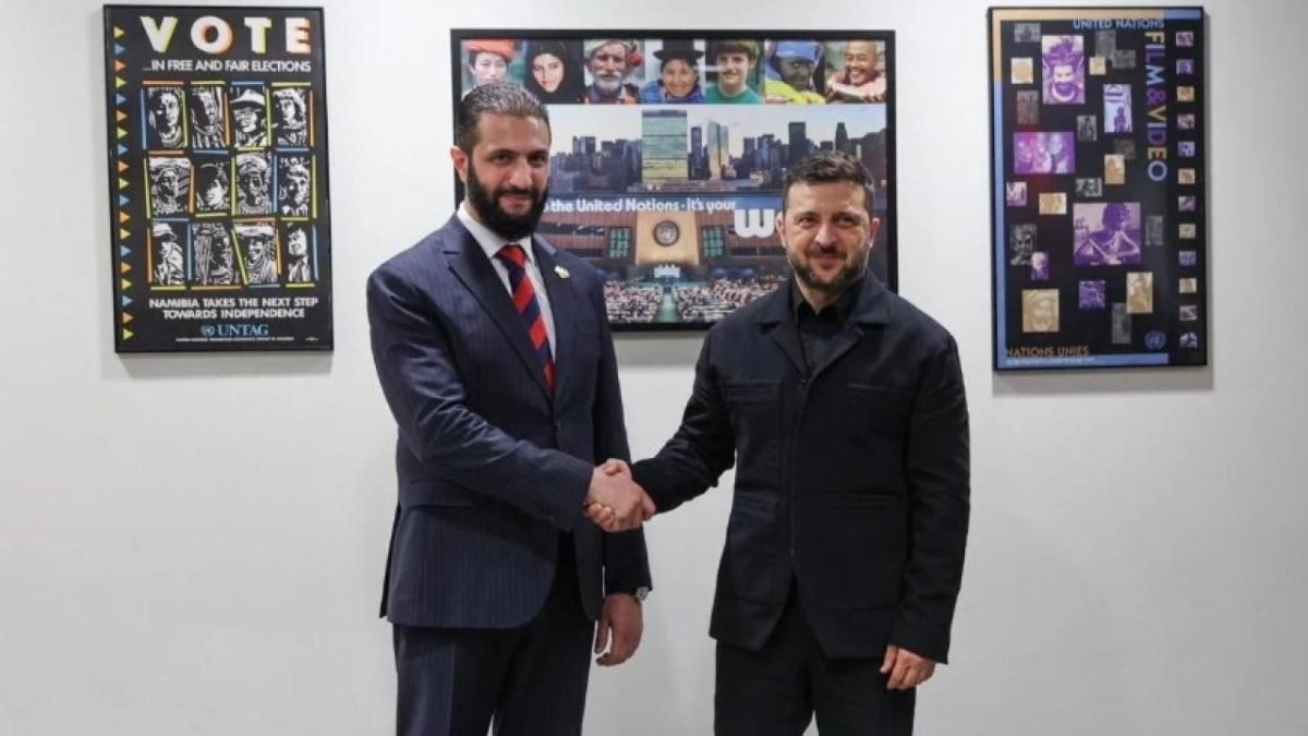 Zelenski ve Şara, New York’ta görüştü