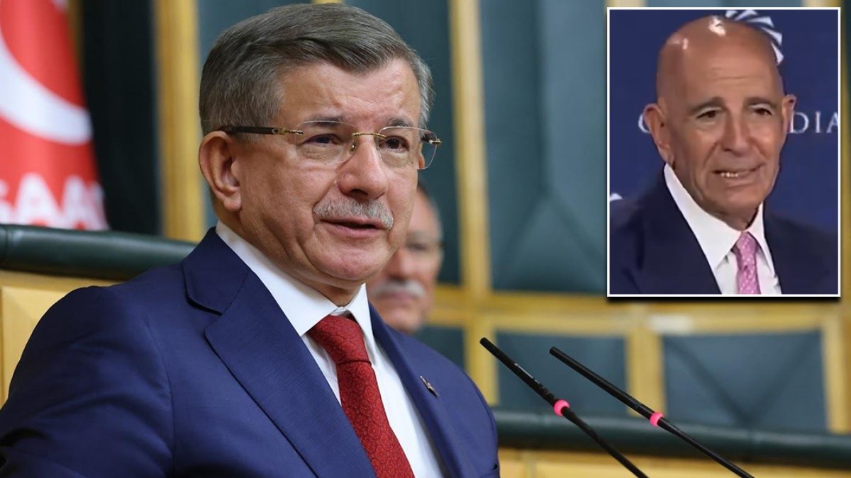 Davutoğlu'ndan ABD Büyükelçisi Barrack'a tepki: Meşruiyet Washington'dan değil, Türk halkından alınır