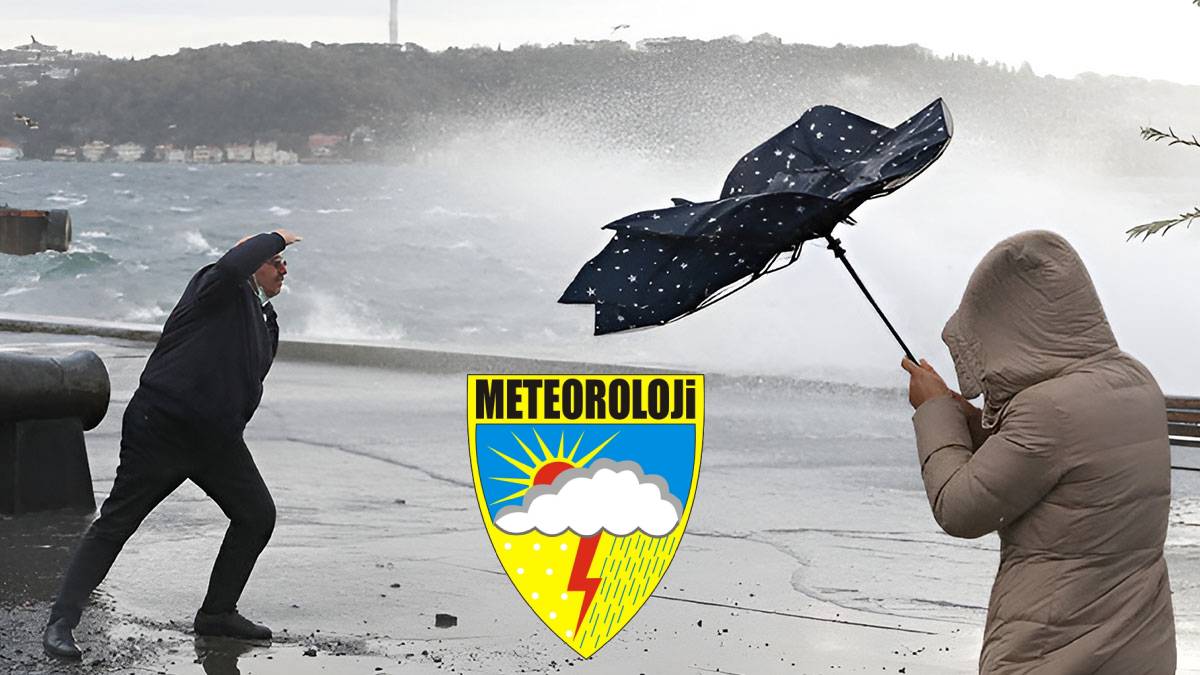 Meteoroloji'den son dakika fırtına uyarısı: İstanbul dahil 11 il için 48 saatlik alarm verildi