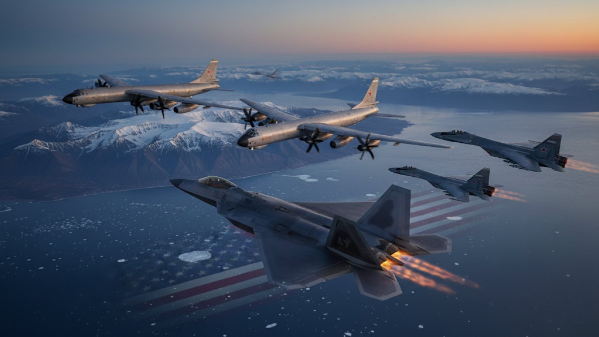 Alaska açıklarında gerilim: ABD savaş uçakları Rus uçaklarına karşı havalandı