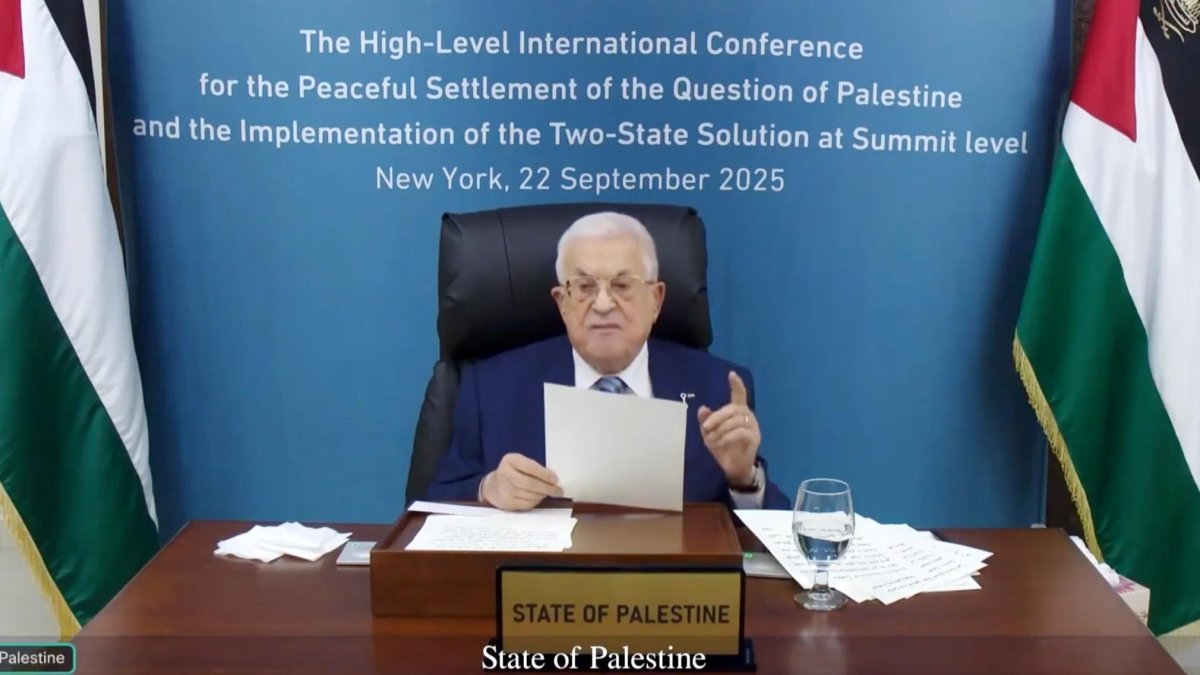Abbas, BM Genel Kurulu'na uzaktan bağlandı: ‘Gazze Filistin'in ayrılmaz parçası’