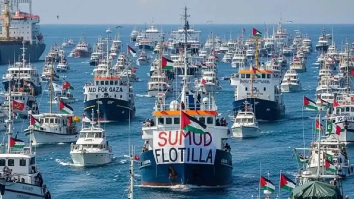 İspanya'nın, Sumud Filosu için gönderdiği askeri gemi yola çıktı