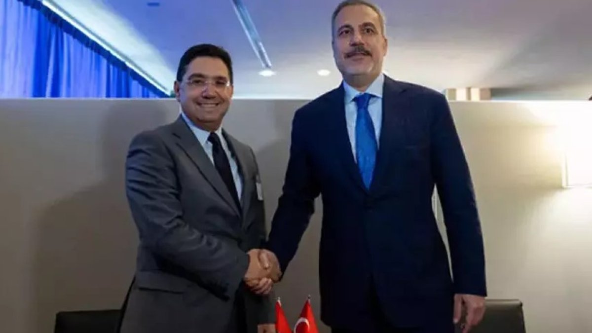 Fidan, Fas Dışişleri Bakanı Bourita ile ABD'de görüştü