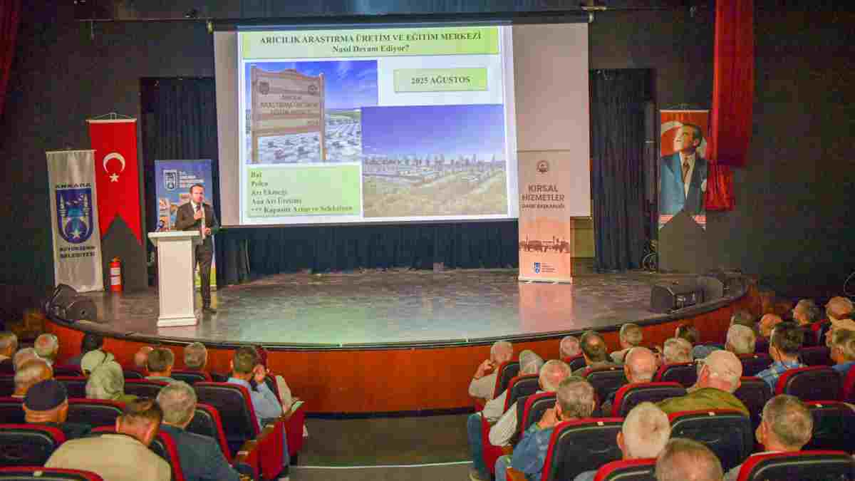 Ankara Büyükşehir Belediyesi’nden arıcılıkta kışlatma eğitimi