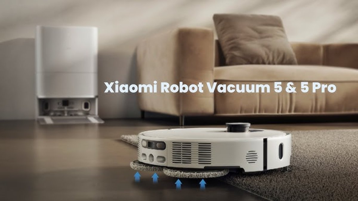Xiaomi'den 20000Pa emiş gücüne sahip yeni robot süpürgeler: Robot Vacuum 5 ve 5 Pro tanıtıldı