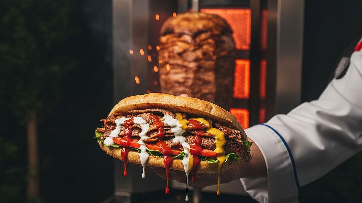 Çekişme bitti: Türk-Alman döner atışması tatlıya bağlandı!