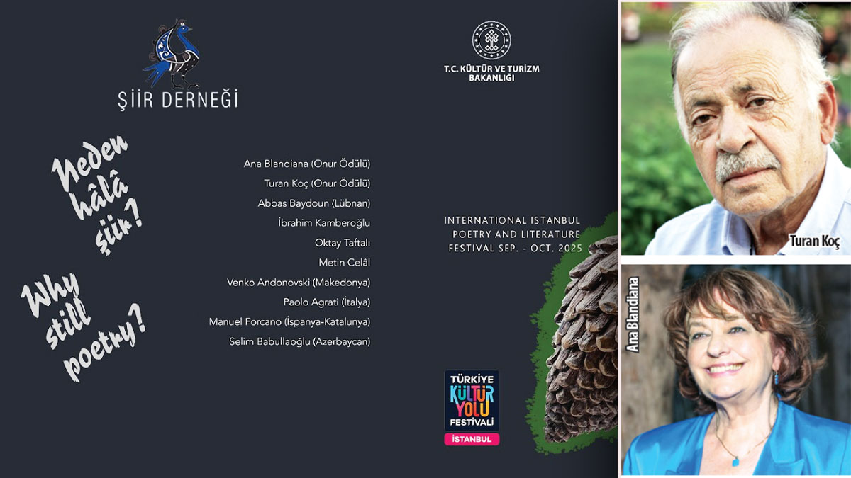 İstanbul’da şiir yağmuru başlıyor