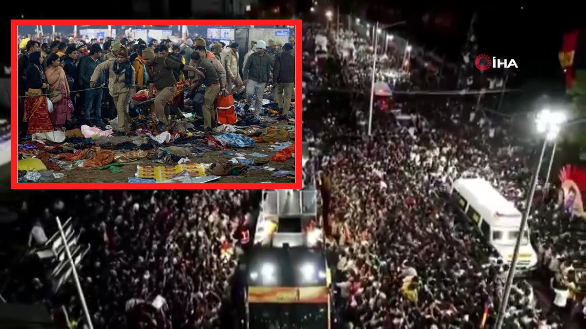 Hindistan'daki miting faciası! Ünlü oyuncunun konuşmasında izdiham çıktı: 38 kişi öldü