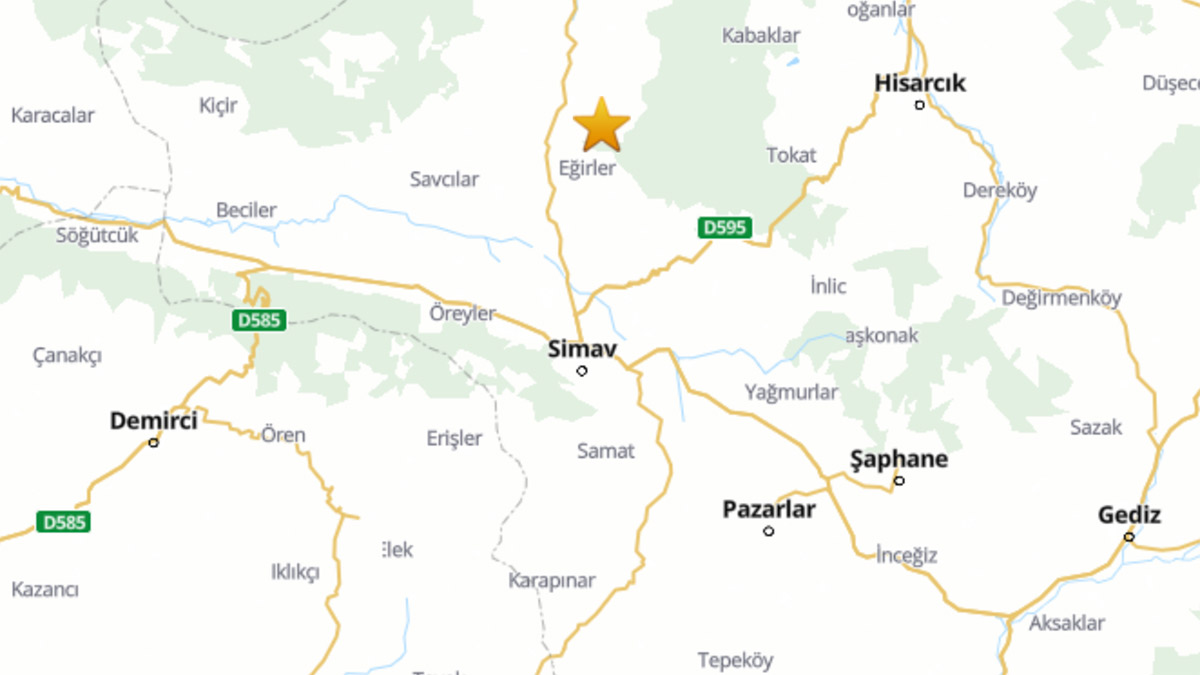 Kütahya'da çok şiddetli deprem | Son depremler