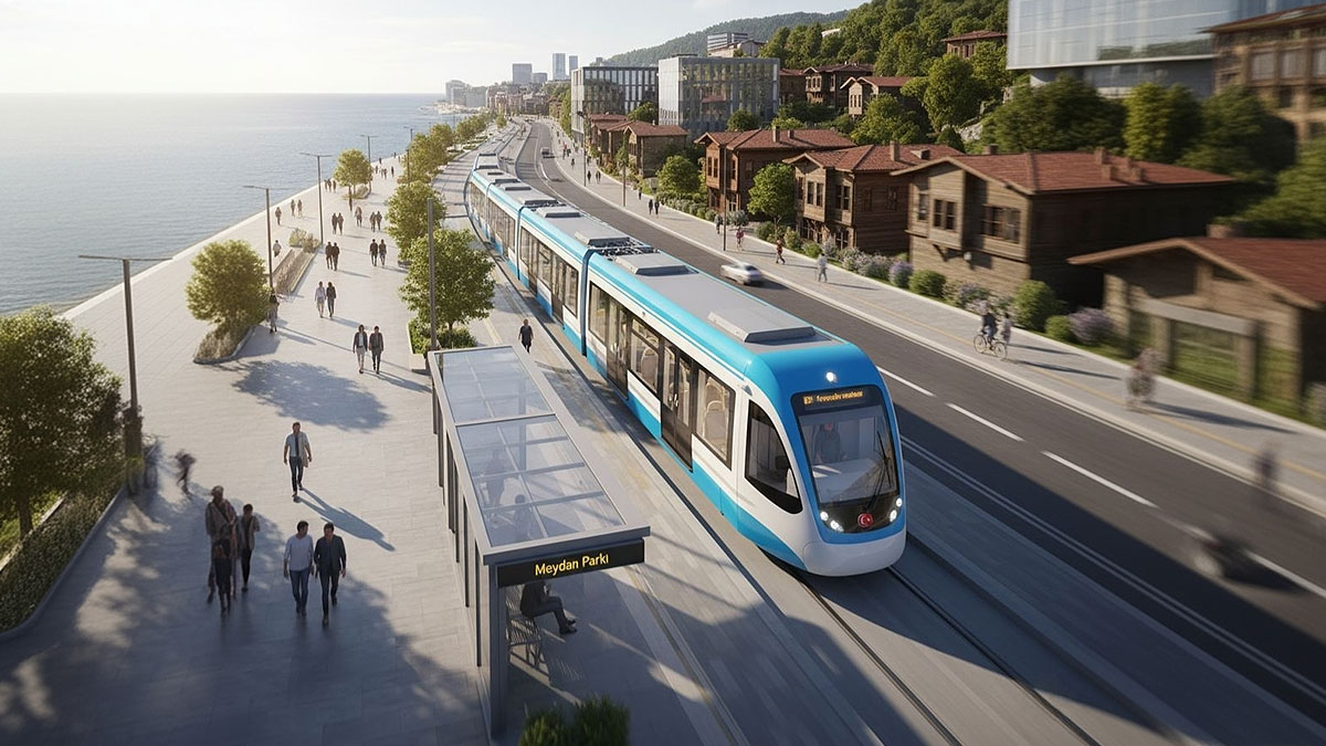 Trabzon hafif raylı sistemi, Karadeniz Bölgesi'nin en vizyoner yatırımı olacak!
