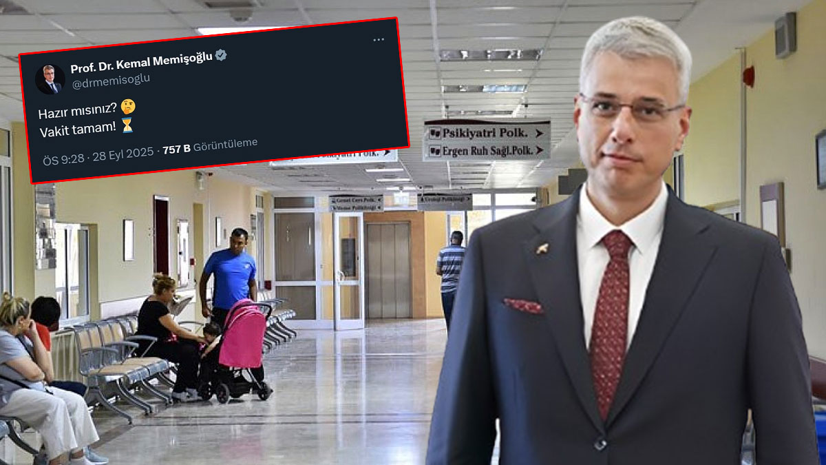 Memişoğlu'nun gizemli mesajı, sağlık personeli atamaları için mi?
