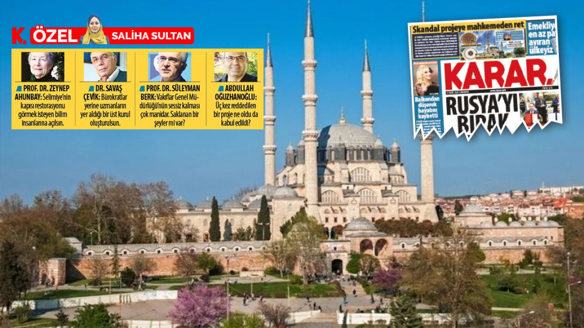 Uzmanlar 'Kubbe Skandalı'nı değerlendirdi: Kurumlar açıklama yapsın Selimiye’nin kapısı açılsın