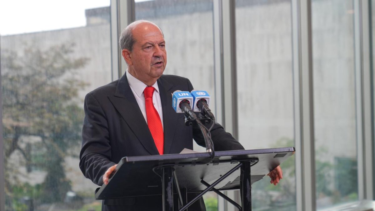 Ersin Tatar: Federasyon defteri bizim için kapandığını BM'ye ilettik